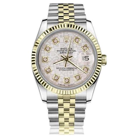 rolex 179163|Rolex 179173 diamond dial.